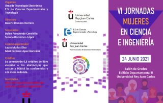 VI Jornadas Mujeres en Ciencia e Ingeniería Universidad Rey Juan Carlos